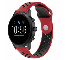 Strap-it Fossil Gen 5 Sport Strap (Red/Black) Strap-it Fossil Gen 5 Sport Strap (Red/Black)