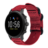 Strap-it Strap-it Fossil Gen 5 Nylon Strap with Buckle (Red) Strap-it Strap-it Fossil Gen 5 Nylon Strap with Buckle (Red)