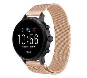 Strap-it Fossil Gen 5 Milanese Strap (Rose Gold) Strap-it Fossil Gen 5 Milanese Strap (Rose Gold)