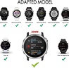 Strap-it Strap-it Garmin Fenix 7s Silicone Strap (Black) Strap-it Strap-it Garmin Fenix 7s Silicone Strap (Black)