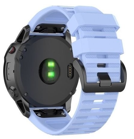 Strap-it Strap-it Garmin Fenix 7x Silicone Strap (Light Purple)
