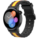 Strap-it Huawei Watch GT 3 42mm Special Edition Strap (Black/Yellow)