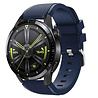 Strap-it Strap-it Huawei Watch GT 3 46mm Silicone Strap with Buckle (Dark Blue) Strap-it Strap-it Huawei Watch GT 3 46mm Silicone Strap with Buckle (Dark Blue)