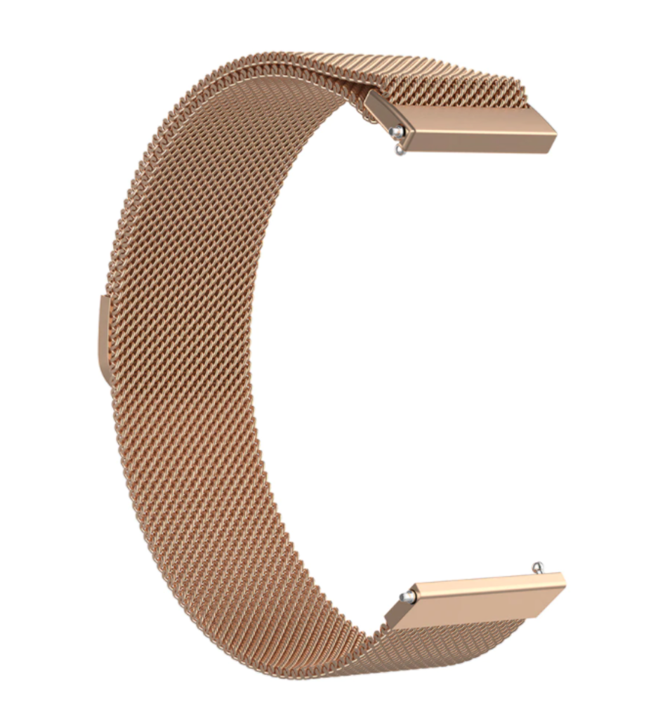 Strap-it Strap-it Huawei Watch GT 3 46mm Milanese Strap (Rose Gold) Strap-it Strap-it Huawei Watch GT 3 46mm Milanese Strap (Rose Gold)
