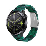 Strap-it Huawei Watch GT 3 46mm Resin Strap (Green)