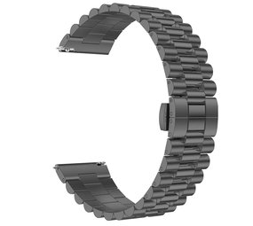 Strap-it Huawei Watch GT 3 46mm Steel Strap Presidential (Black) Strap-it Huawei Watch GT 3 46mm Steel Strap Presidential (Black)