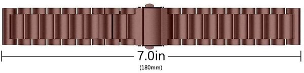 Strap-it Strap-it Huawei Watch GT 3 46mm Steel Strap (Bronze Gold) Strap-it Strap-it Huawei Watch GT 3 46mm Steel Strap (Bronze Gold)