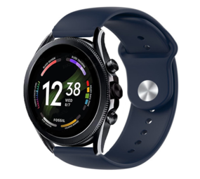 Strap-it Fossil Gen 6 44mm Sport Strap (Dark Blue) Strap-it Fossil Gen 6 44mm Sport Strap (Dark Blue)