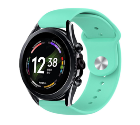 Strap-it Fossil Gen 6 44mm Sport Strap (Aqua) Strap-it Fossil Gen 6 44mm Sport Strap (Aqua)