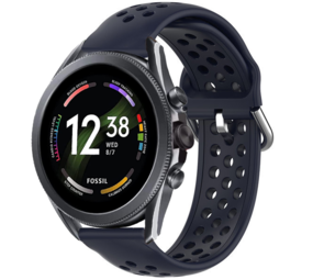 Strap-it Fossil Gen 6 44mm Breathable Strap (Dark Blue) Strap-it Fossil Gen 6 44mm Breathable Strap (Dark Blue)