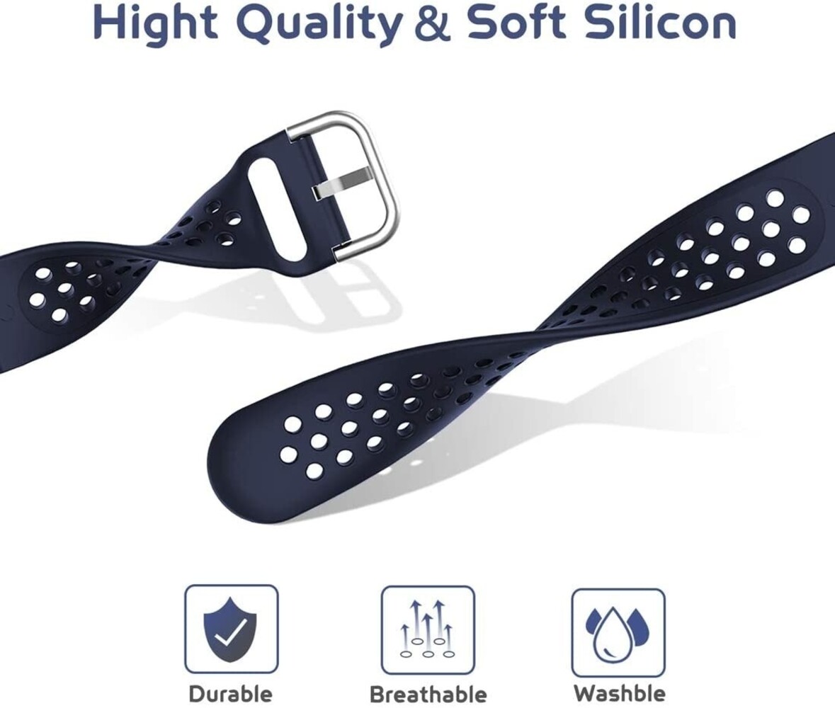 Strap-it Strap-it Fossil Gen 6 44mm Breathable Strap (Dark Blue) Strap-it Strap-it Fossil Gen 6 44mm Breathable Strap (Dark Blue)