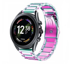 Strap-it Fossil Gen 6 44mm Steel Strap (Pearlescent) Strap-it Fossil Gen 6 44mm Steel Strap (Pearlescent)