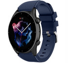 Strap-it Strap-it Amazfit GTR 3 (Pro) Silicone Strap (Dark Blue)