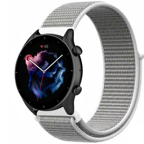 Strap-it Strap-it Amazfit GTR 3 (Pro) Nylon Strap (Grey) Strap-it Strap-it Amazfit GTR 3 (Pro) Nylon Strap (Grey)