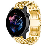 Strap-it Amazfit GTR 3 (Pro) Steel Dragon Strap (Gold) Strap-it Amazfit GTR 3 (Pro) Steel Dragon Strap (Gold)