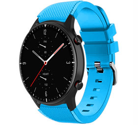 Strap-it Amazfit GTR 2 Silicone Strap (Light Blue)