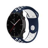 Strap-it Amazfit GTR 2 Sport Strap (Blue/White) Strap-it Amazfit GTR 2 Sport Strap (Blue/White)