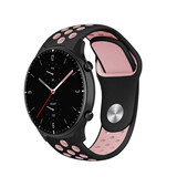 Strap-it Amazfit GTR 2 Sport Strap (Black/Pink) Strap-it Amazfit GTR 2 Sport Strap (Black/Pink)