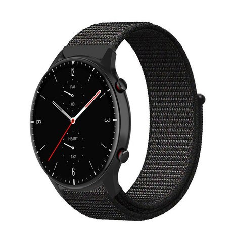 Strap-it Strap-it Amazfit GTR 2 Nylon Strap (Black) Strap-it Strap-it Amazfit GTR 2 Nylon Strap (Black)