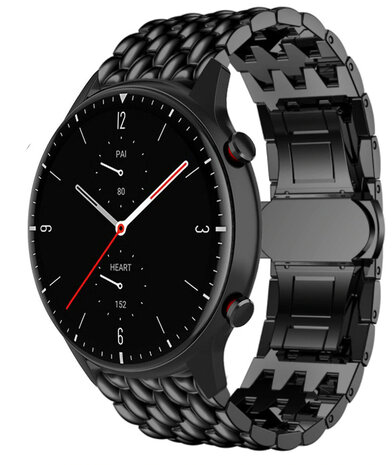 Strap-it Strap-it Amazfit GTR 2 Steel Dragon Strap (Black) Strap-it Strap-it Amazfit GTR 2 Steel Dragon Strap (Black)