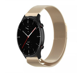 Strap-it Amazfit GTR 2 Milanese Strap (Champagne) Strap-it Amazfit GTR 2 Milanese Strap (Champagne)