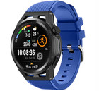Strap-it Strap-it Huawei Watch GT Runner Silicone Strap with Buckle (Blue)