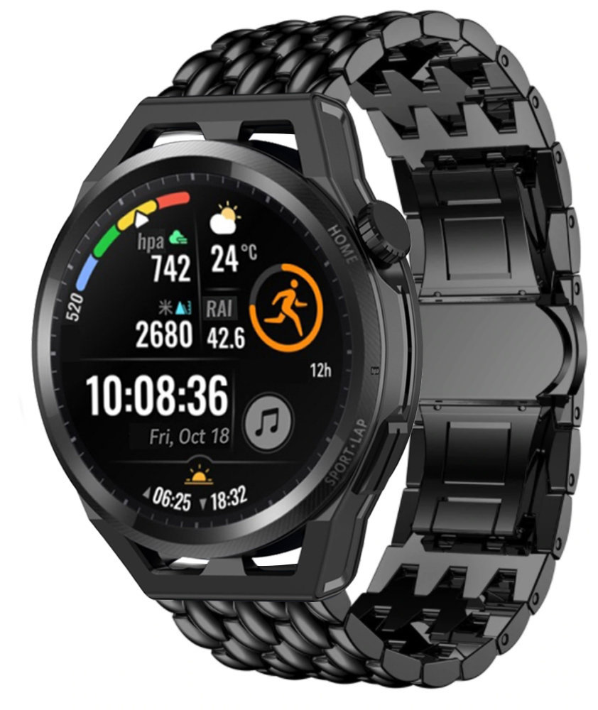 Huawei Watch GT Runner Steel Strap Dragon Black