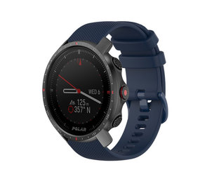 Strap-it Polar Grit X Pro Silicone Strap (Dark Blue)