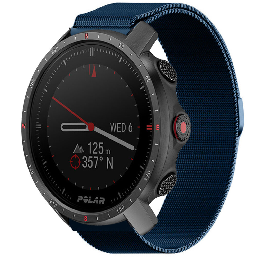 Strap-it Strap-it Polar Grit X Pro Milanese Strap (Blue) Strap-it Strap-it Polar Grit X Pro Milanese Strap (Blue)