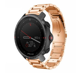 Strap-it Polar Grit X Pro Steel Strap (Rose Gold) Strap-it Polar Grit X Pro Steel Strap (Rose Gold)