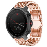 Strap-it Polar Grit X Pro Steel Dragon Strap (Rose Gold) Strap-it Polar Grit X Pro Steel Dragon Strap (Rose Gold)