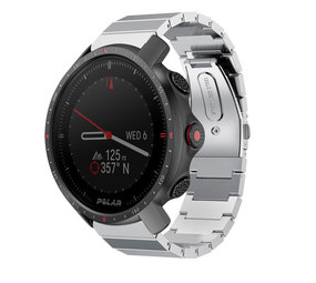 Strap-it Polar Grit X Pro Metal Strap (Silver) Strap-it Polar Grit X Pro Metal Strap (Silver)