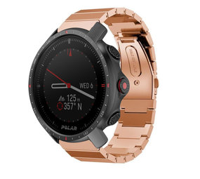 Strap-it Polar Grit X Pro Metal Strap (Rose Gold) Strap-it Polar Grit X Pro Metal Strap (Rose Gold)