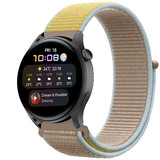 Strap-it Huawei Watch 3 (Pro) Nylon Strap (Camel)
