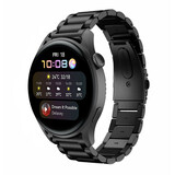 Strap-it Huawei Watch 3 (Pro) Steel Strap (Black)