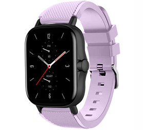 Strap-it Amazfit GTS 2 Silicone Strap (Purple)