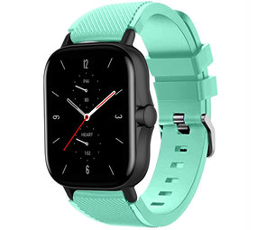 Strap-it Amazfit GTS 2 Silicone Strap (Aqua)