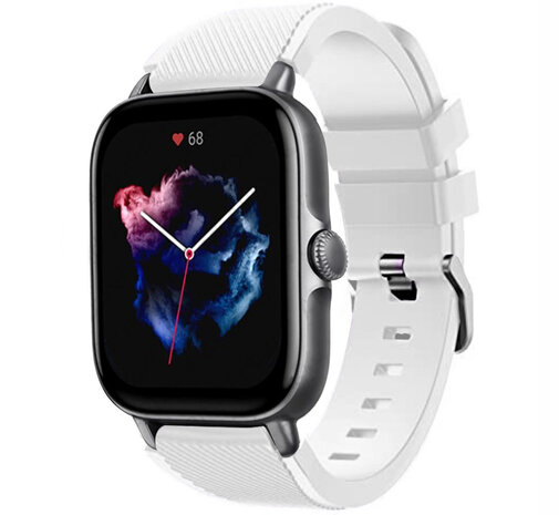 Amazfit GTS 3 Silicone Strap White