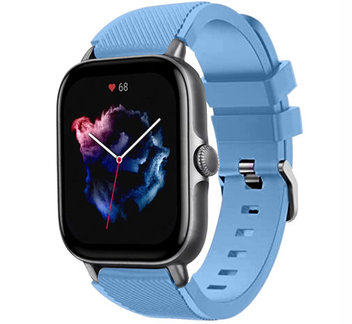 Amazfit GTS 3 Silicone Strap SandBlue