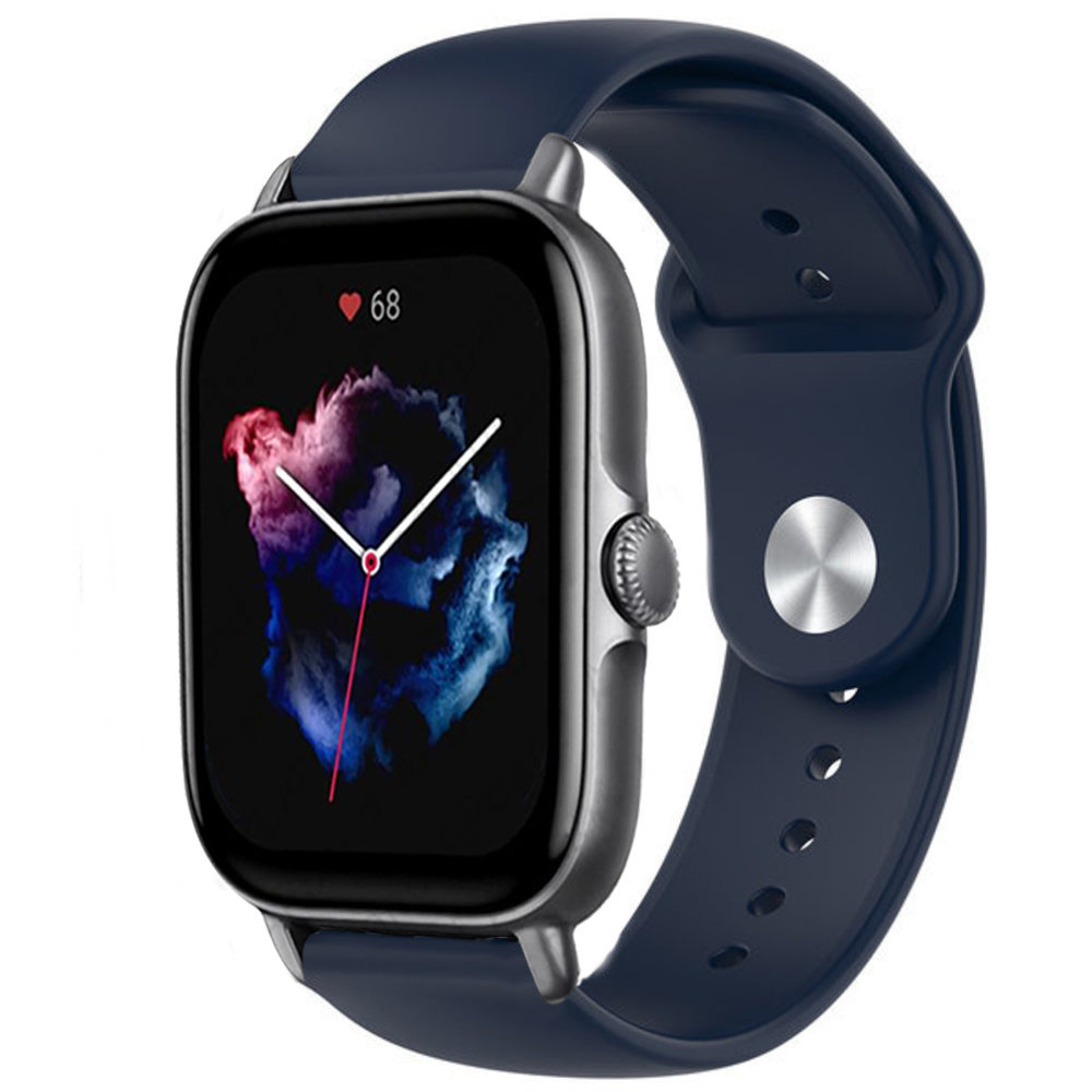 Strap-it Strap-it Amazfit GTS 3 Sport Strap (Dark Blue) Strap-it Strap-it Amazfit GTS 3 Sport Strap (Dark Blue)