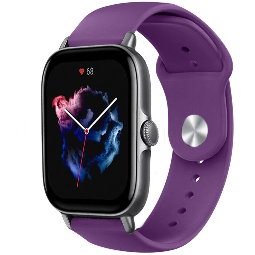 Strap-it Strap-it Amazfit GTS 3 Sport Strap (Purple) Strap-it Strap-it Amazfit GTS 3 Sport Strap (Purple)