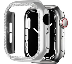 Strap-it Apple Watch 7/8/9 Diamond PC Hard Case 45mm (Silver) Strap-it Apple Watch 7/8/9 Diamond PC Hard Case 45mm (Silver)