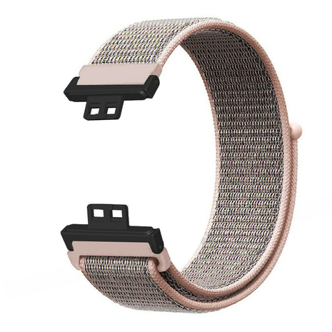 Strap-it Strap-it Huawei Watch Fit Nylon Strap (Pink Sand) Strap-it Strap-it Huawei Watch Fit Nylon Strap (Pink Sand)