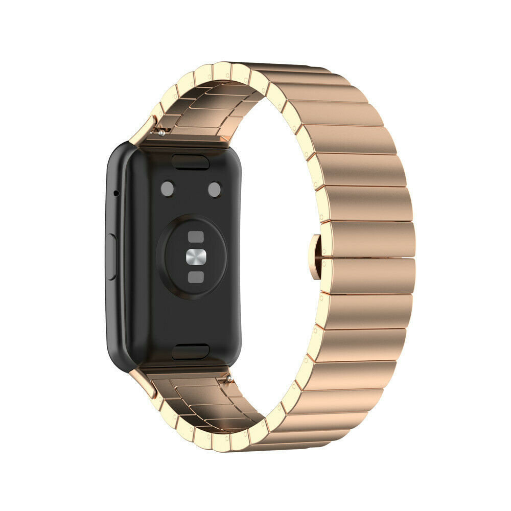 Strap-it Strap-it Huawei Watch Fit Metal Strap (Rose Gold) Strap-it Strap-it Huawei Watch Fit Metal Strap (Rose Gold)