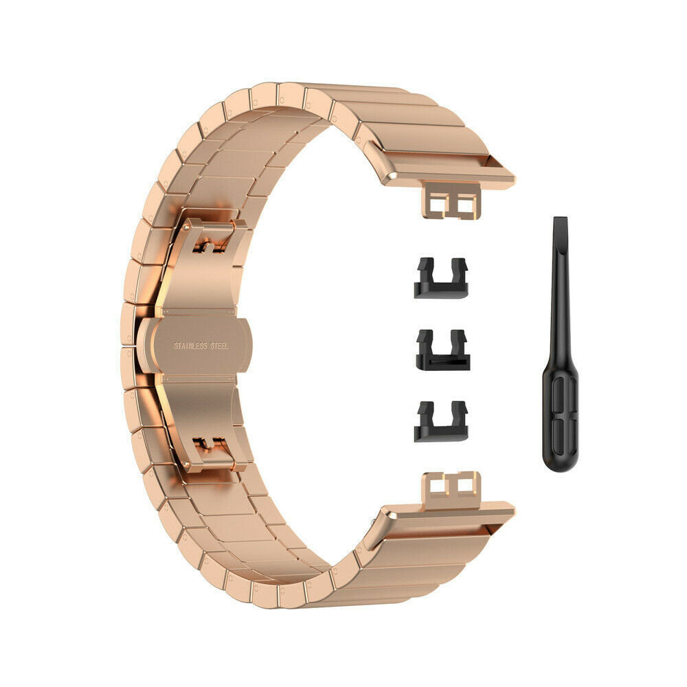 Strap-it Strap-it Huawei Watch Fit Metal Strap (Rose Gold) Strap-it Strap-it Huawei Watch Fit Metal Strap (Rose Gold)