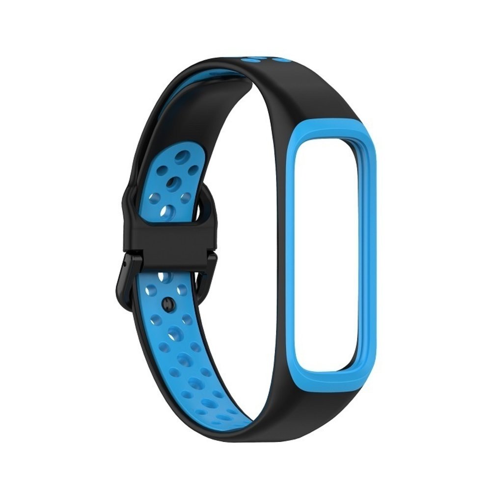 Strap-it Strap-it Samsung Galaxy Fit 2 Sport Strap (Black/Blue) Strap-it Strap-it Samsung Galaxy Fit 2 Sport Strap (Black/Blue)