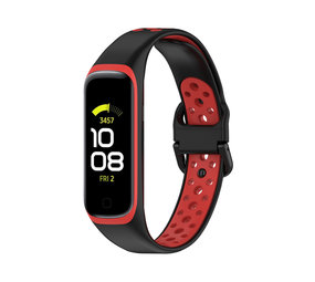Strap-it Samsung Galaxy Fit 2 Sport Strap (Black/Red) Strap-it Samsung Galaxy Fit 2 Sport Strap (Black/Red)