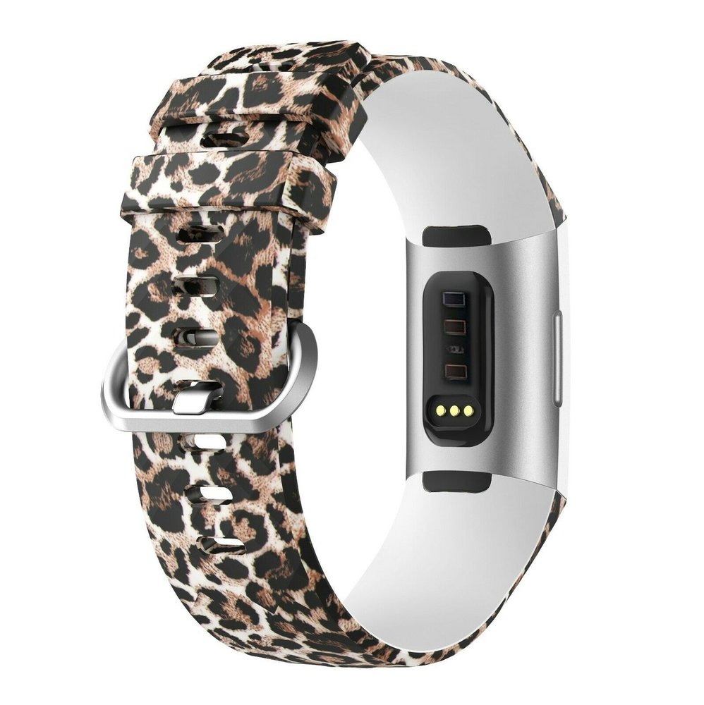 Strap-it Strap-it Lucky Leopard Fitbit Charge 3/4 Strap Strap-it Strap-it Lucky Leopard Fitbit Charge 3/4 Strap