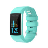 Strap-it Polar A360/A370 Silicone Strap (Aqua)