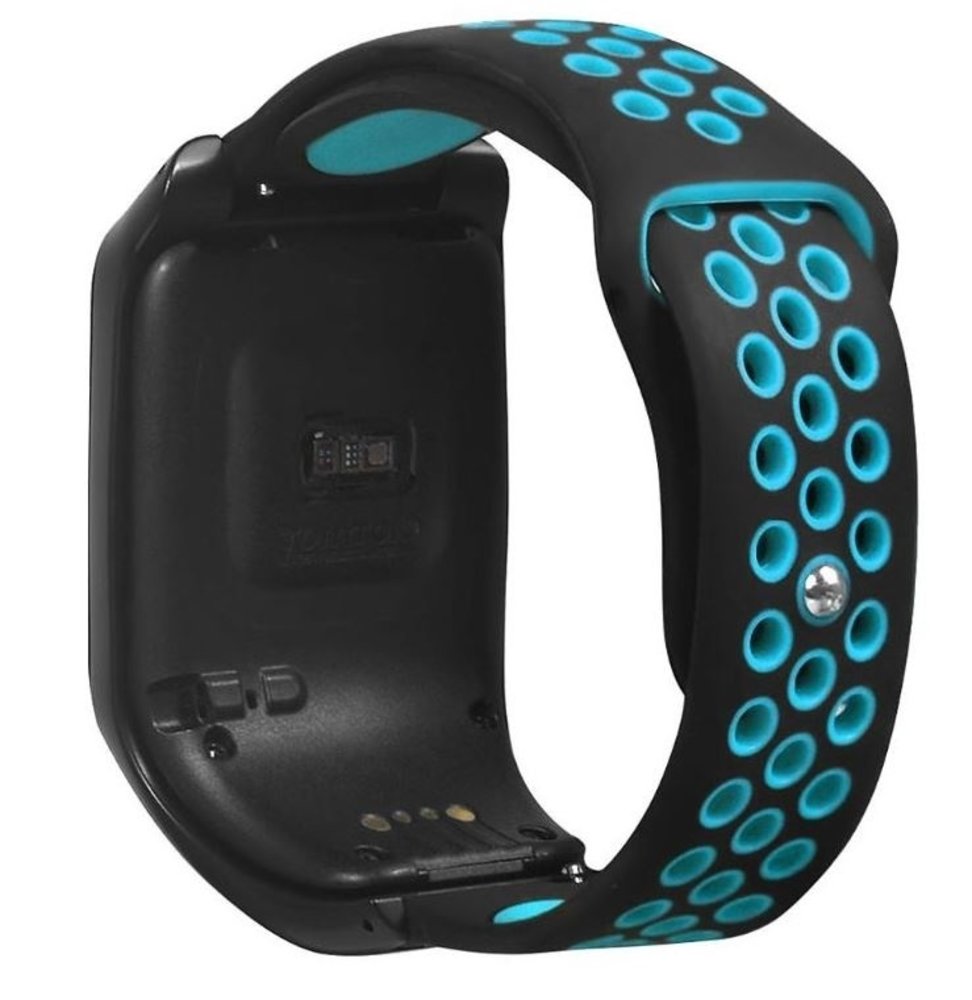 Strap it Strap it TomTom Adventurer Sport Strap Black Blue